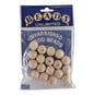 Beads Unlimited Unvarnished Wooden Beads 20mm 18 Pack image number 1