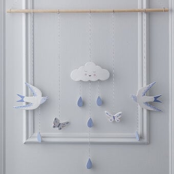 How to Make a Clay Nursery Mobile