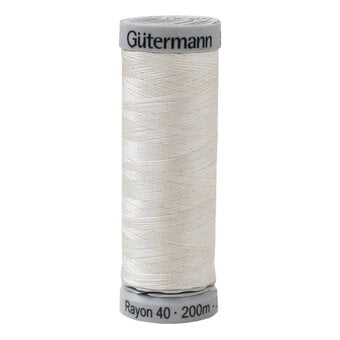 Gutermann Ivory Sulky Rayon 40 Weight Thread 200m (1071)