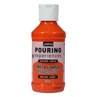 Pebeo Orange Pouring Experiences Acrylic 118ml