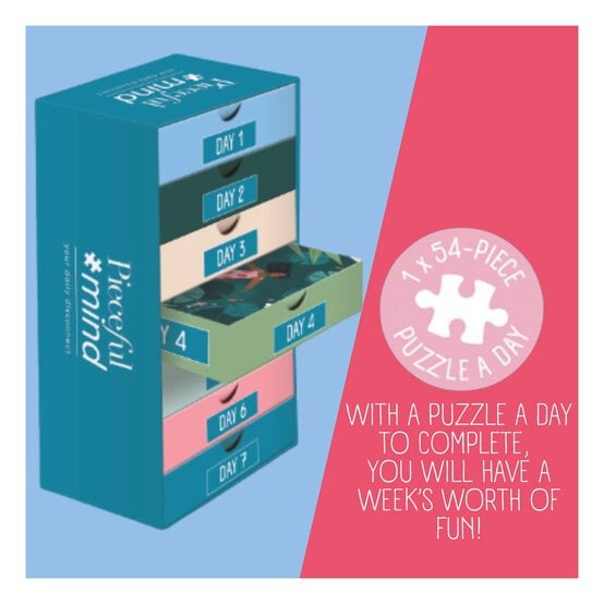 Jumbo Peaceful Mind Nature Jigsaw Puzzle 54 Pieces 6 Pack image number 2