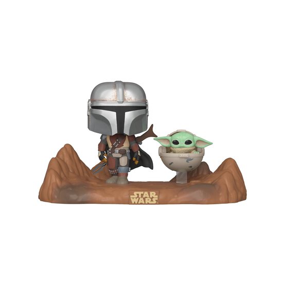 Funko POP Moment The Mandalorian with the Child Figure image number 2