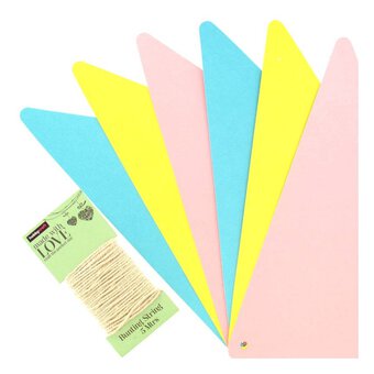 Pastel Paper Bunting Kit 5m