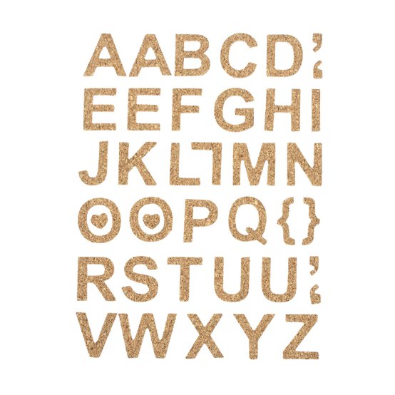Alphabet Cork Toppers 39 Pack image number 1