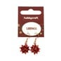 Red Bow Novelty Earrings image number 3