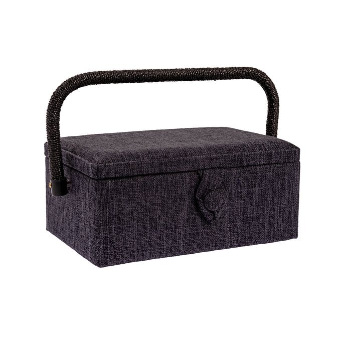 Charcoal Sewing Box image number 1