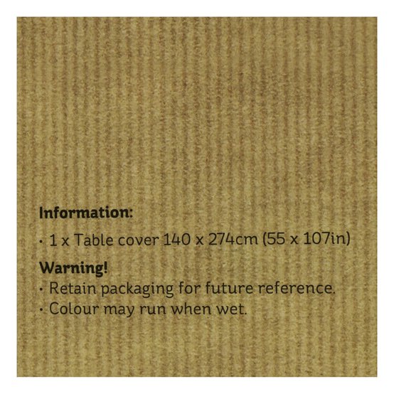 Gold Dot Table Cover 1.4m x 2.7m image number 6