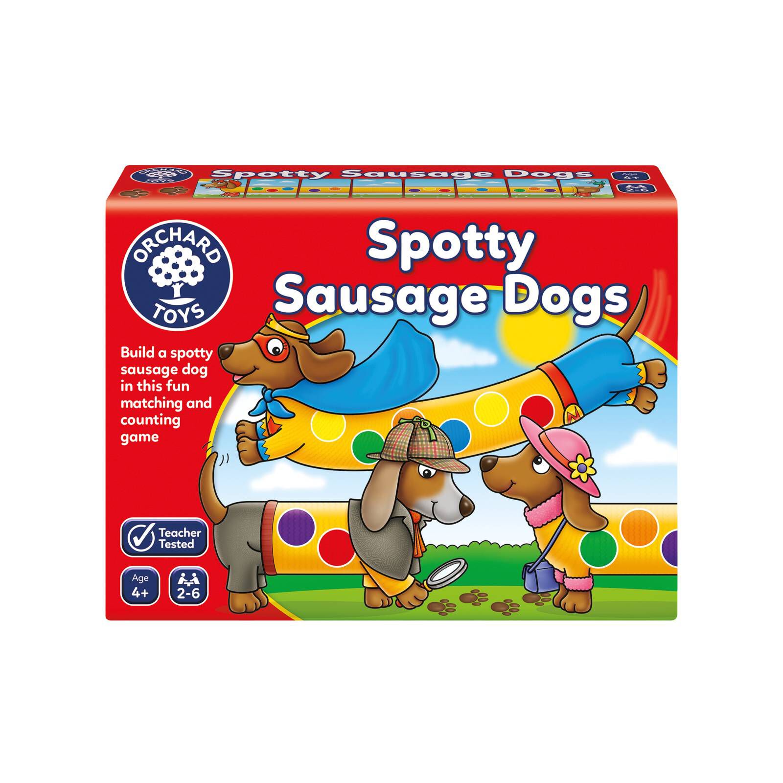 Orchard Toys Spotty Sausage Dogs Game Hobbycraft