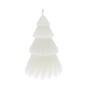 Cream Christmas Tree Candle 11.5cm  image number 2