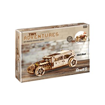 Revell Tiny Adventures Hot Rod Wooden Model Kit