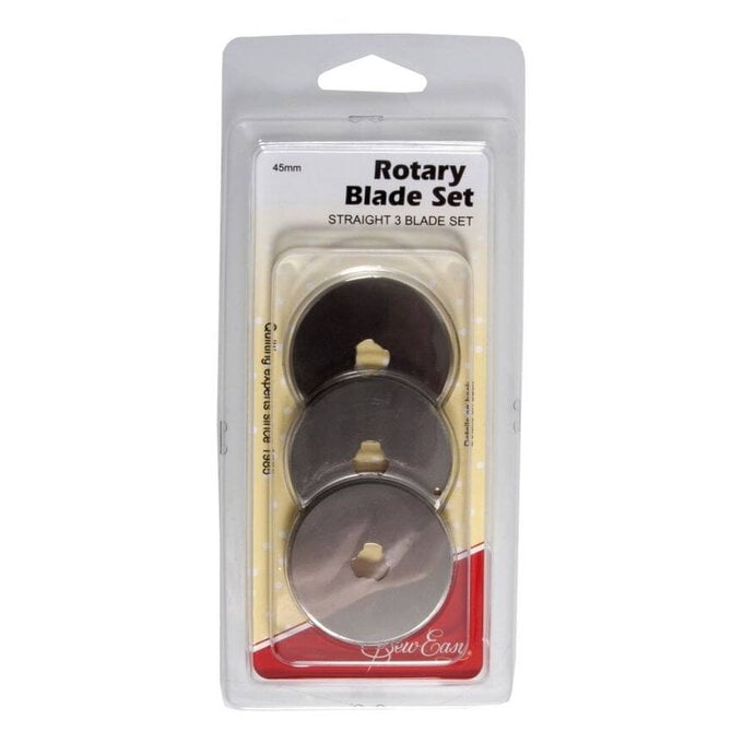 Sew Easy Rotary Cutter Straight Blades 3 Pack image number 1