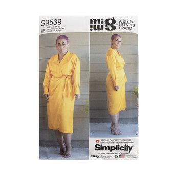 Simplicity Women's Dress Sewing Pattern S9539 (R5 14-22)