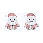 Santa Gem Stickers 2 Pack  image number 1