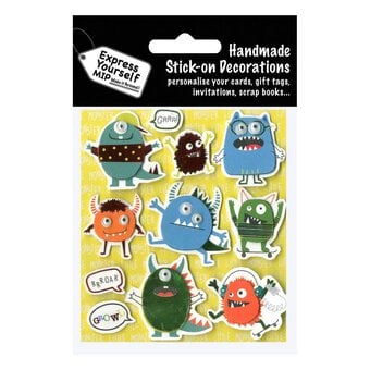 Express Yourself Monster Card Toppers 11 Pieces