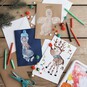 How to Make Hand and Footprint Christmas Cards image number 1