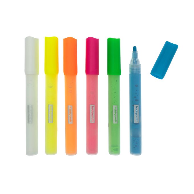 Liquid Chalk Marker Pens 6 Pack | Hobbycraft