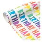 Assorted Happy Birthday Wrapping Paper 69cm x 3m image number 2