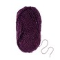 Knitcraft Purple Knit Fever Yarn 100g image number 3