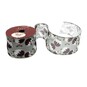 Christmas Pudding Wire Edge Printed Ribbon 63mm x 3m image number 1
