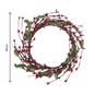 Red Berry Wreath 15cm image number 4