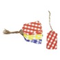 Ginger Ray Gingham Gift Tags 10 Pack image number 1