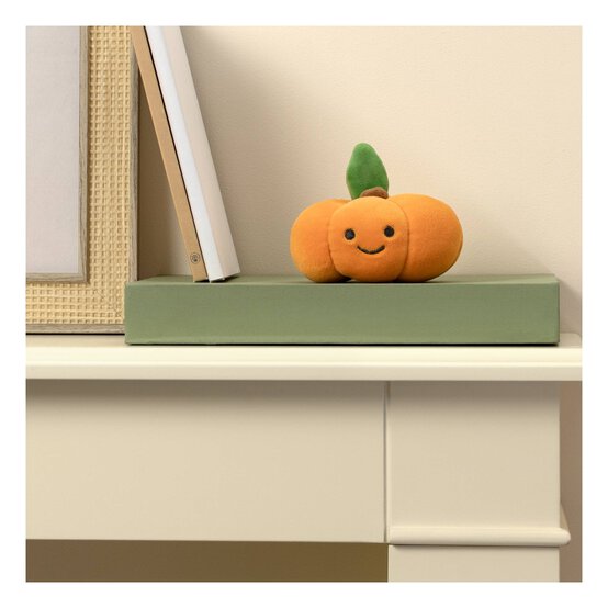 Orange Squishy Pumpkin 10cm image number 2