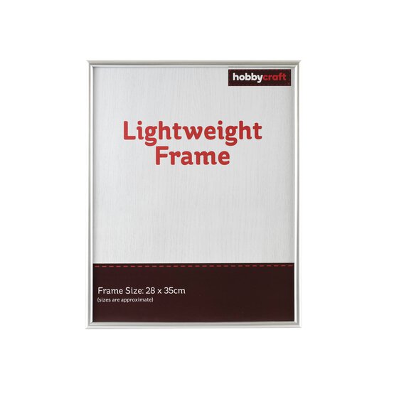 Silver Lightweight Frame 28cm x 35cm image number 4