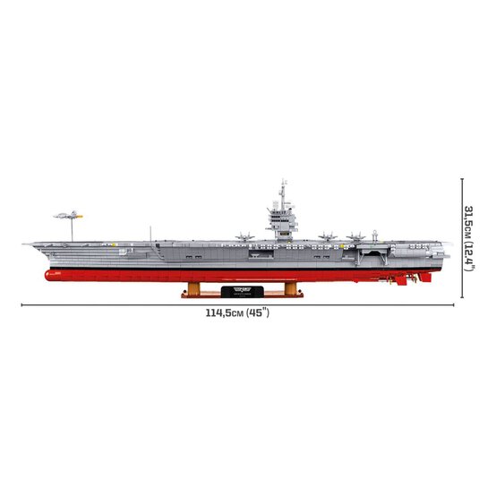 COBI Top Gun Aircraft Carrier Set 1:300 image number 6