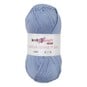 Knitcraft Light Blue Cotton Blend Plain DK Yarn 100g image number 1