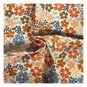 Women’s Institute Abstract Flower Cotton Fabric by the Metre image number 1