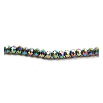 Colourful Crystal Faceted Bead String 32 Pieces