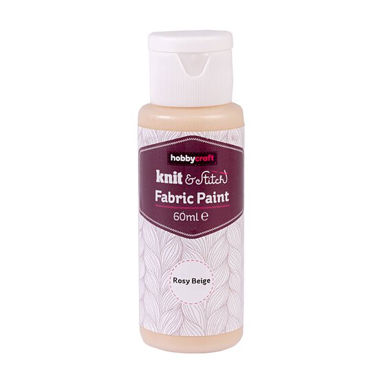 Rosy Beige Fabric Paint 60ml  image number 1