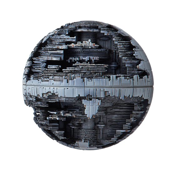 Revell Bandai Death Star II and Star Destroyer Model Kit image number 6