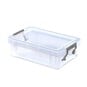 Whitefurze Allstore 0.8 Litre Clear Storage Box  image number 1
