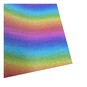 Reflective Rainbow Glitter Iron-On Vinyl 12 x 24 Inches image number 4