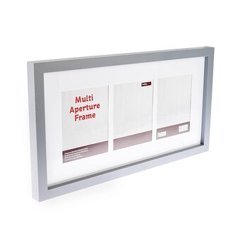 Light Grey Multi Aperture Frame 20cm x 40cm