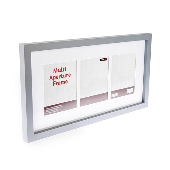 Light Grey Multi Aperture Frame 20cm x 40cm image number 2