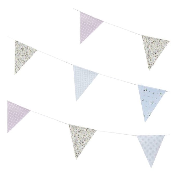 Ginger Ray Rustic Country Floral Bunting 10m image number 1