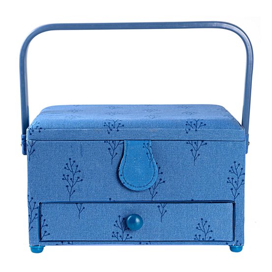 Budding Fern Large Sewing Box with Drawer image number 3