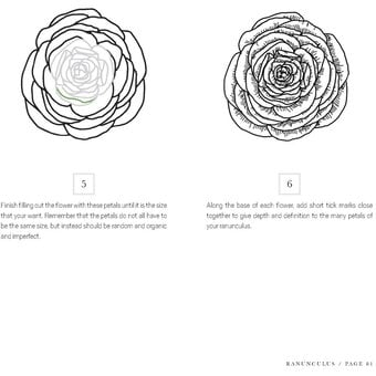 How to Draw Modern Florals image number 5