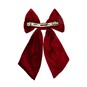 Red Velvet Bow Hair Clip 20cm image number 4
