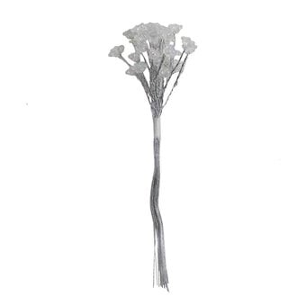 Iridescent Silver Gypsophila 14.5cm