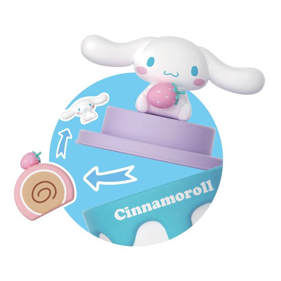 YuMe Hello Kitty and Friends 50th Anniversary Cinnamoroll Figure image number 3