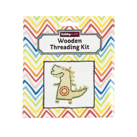 Dinosaur Wooden Threading Kit image number 3