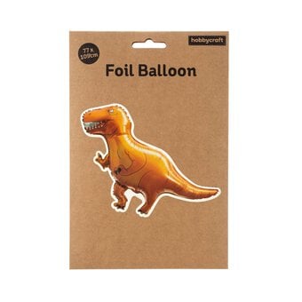 Large Tyrannosaurus Foil Balloon image number 3