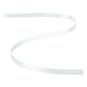 Ivory Double-Faced Satin Ribbon 6mm x 5m image number 2
