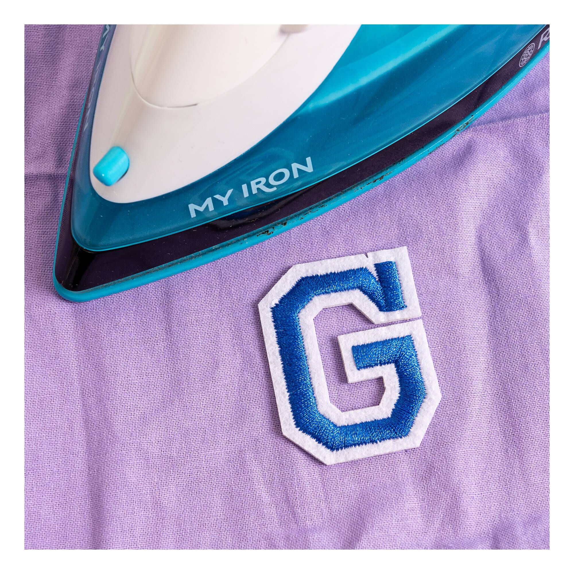 Blue Alphabet Fabric Letters 26 Pack Hobbycraft