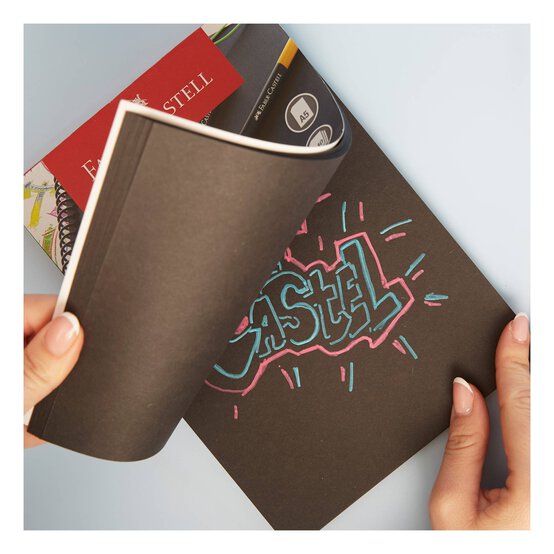 Faber-Castell Black Edition Black Paper Pad A5 image number 3
