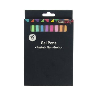 Pastel Gel Pens 10 Pack image number 4