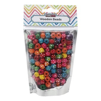 Bright Wooden Bead Bag 56g image number 2